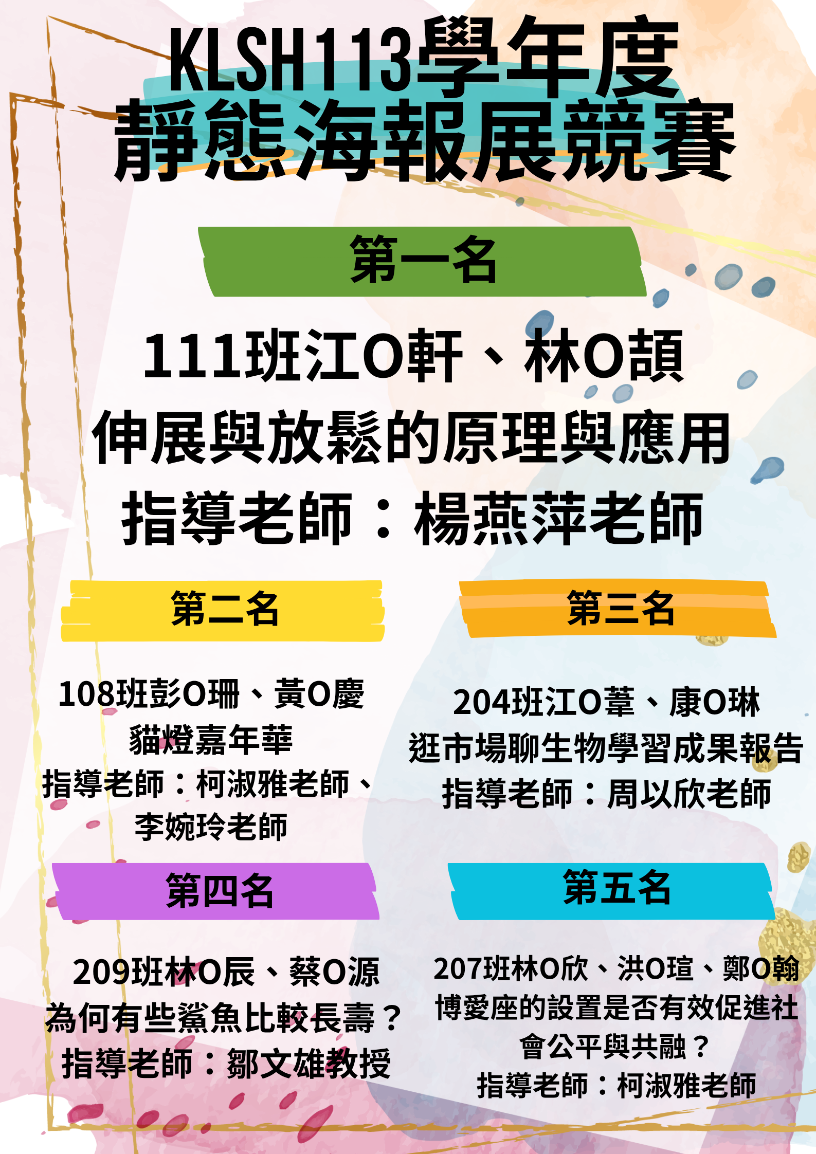 靜態海報